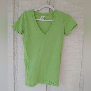 PINK by Victoria's Secret Basic V-Neck Tee T-Shirt Shirt Top Size XS Blouse